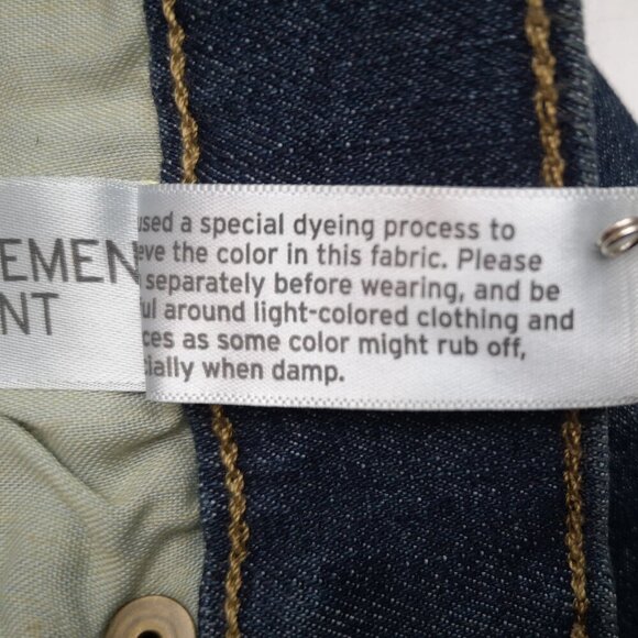 NWT Eddie Bauer Men's Size 30/30 Dark Wash Stretch Breathable Blue Jeans - Picture 5 of 15